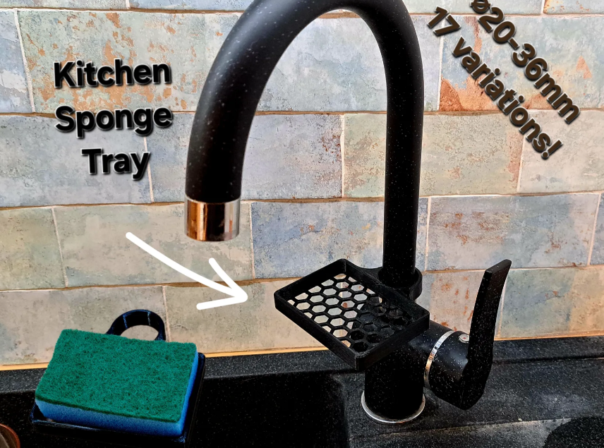 Faucet Sponge Holder.