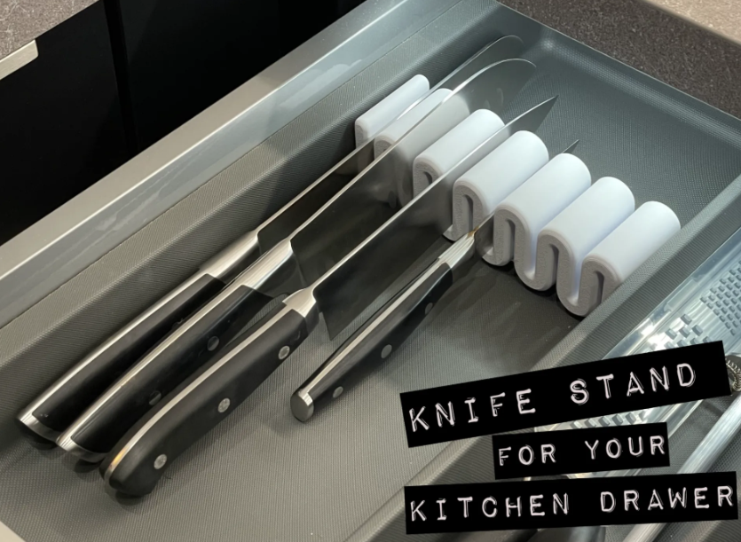 Kitchen Drawer Knife Organizer