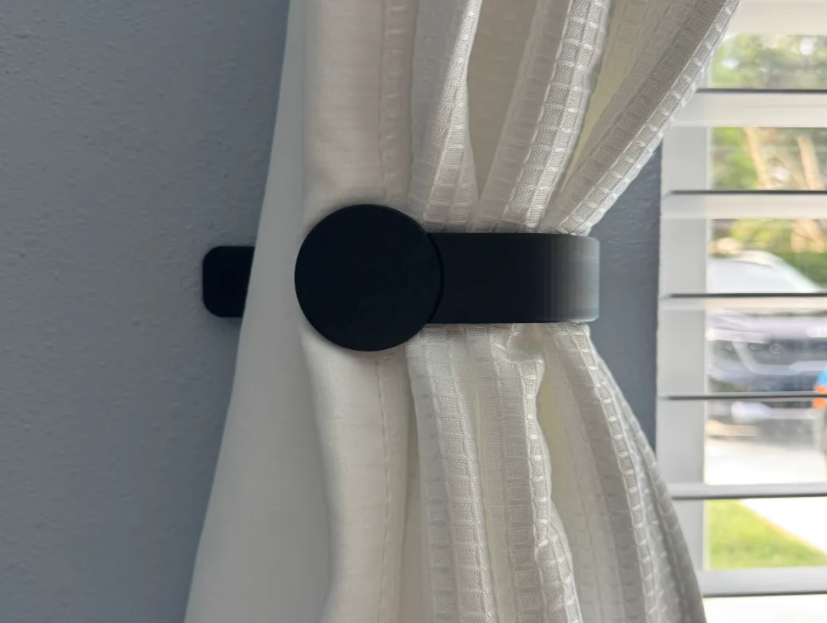 Modern Curtain Tieback Holder