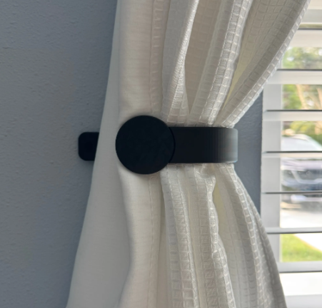 Modern Curtain Tieback Holder