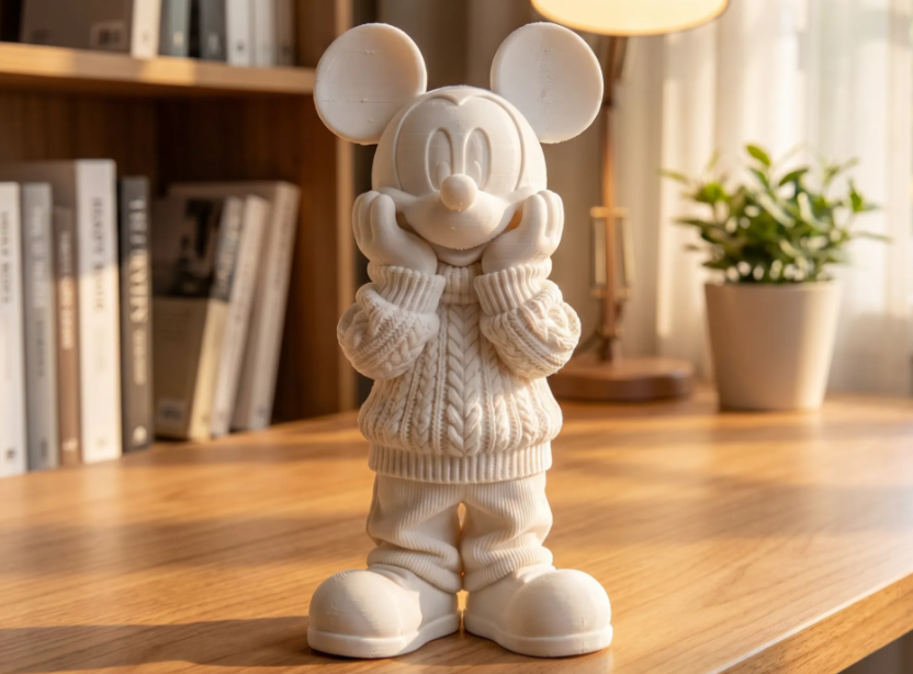Cute Mouse Sweater Decorative Showpiece
