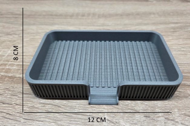 Self-Draining Soap & Sponge Holder
