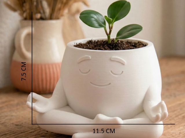 Zenny - Meditating Planter & Vase