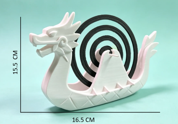 Dragon Boat Mosquito Coil Holder