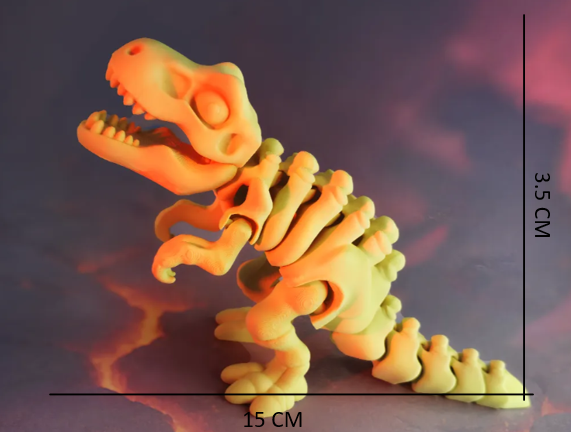 Articulated Dinosaur Skeleton Toy