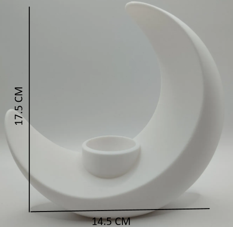 Crescent Moon Decorative Planter