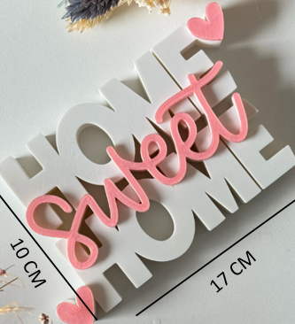 HOME Sweet HOME Decorative Table Sign.